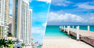 Miami und Providenciales