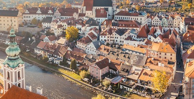Route durch Böhmen und Mähren