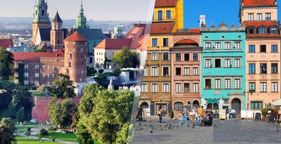 Krakau und Warschau
