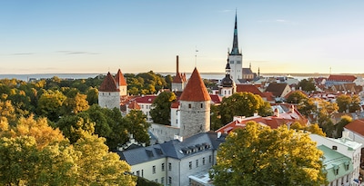 Route durch die baltischen Hauptstädte