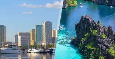 Manila und Palawan (El Nido)