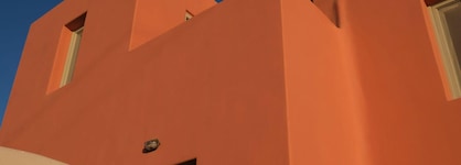Pink Freud Villas Santorini
