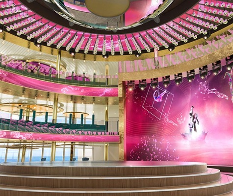 Theatrium auf AIDAnova