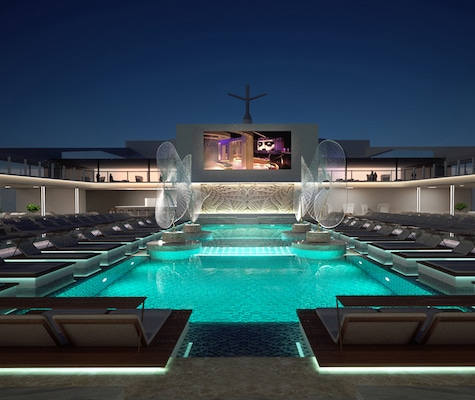 MSC Kreuzfahrten Atmosphere pool