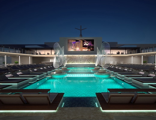 MSC Kreuzfahrten Atmosphere pool
