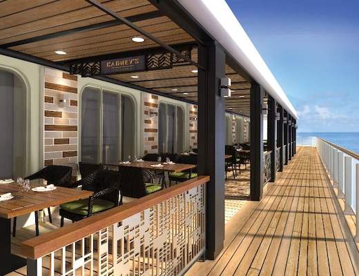 NCL Norwegian Cruise Line Promenadendeck