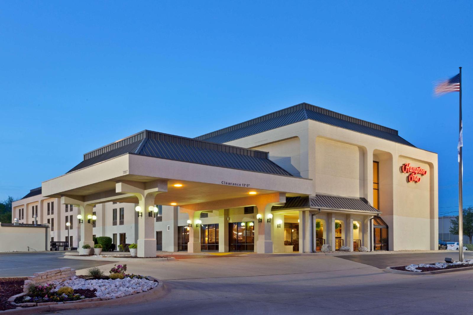 Hampton Inn Joplin - map