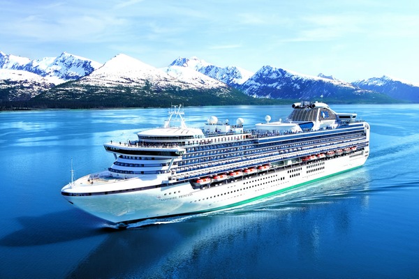 Sapphire Princess in Alaska