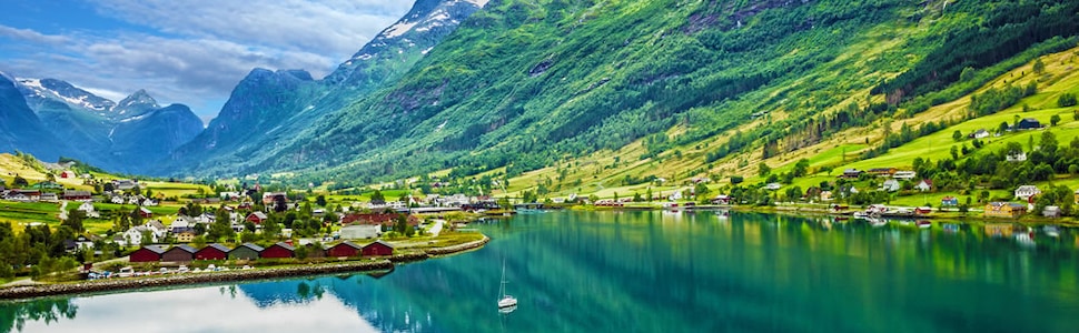 Reiseroute der Kreuzfahrt  A Journey of Enchanting Canals & Nordic Delights - Explora Journeys
