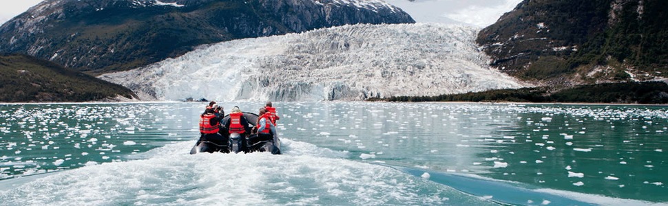 Reiseroute der Kreuzfahrt  Die Fjorde des Feuerlandes - Australis