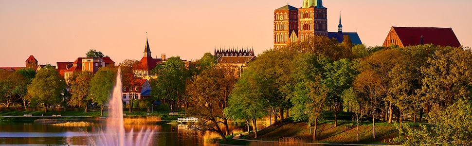 Reiseroute der Kreuzfahrt  Potsdam • Ostseeinseln • Stralsund - Nicko Cruises