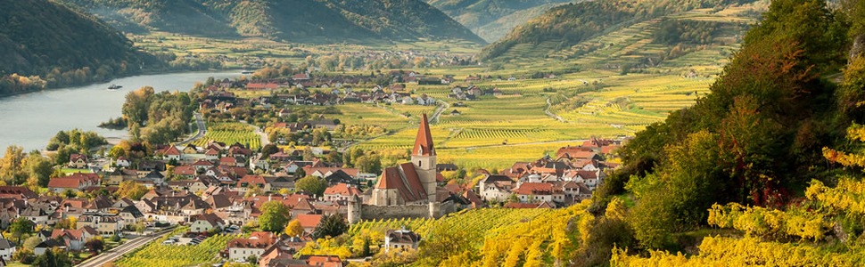 Reiseroute der Kreuzfahrt  Österreich, Ungarn - AmaWaterways