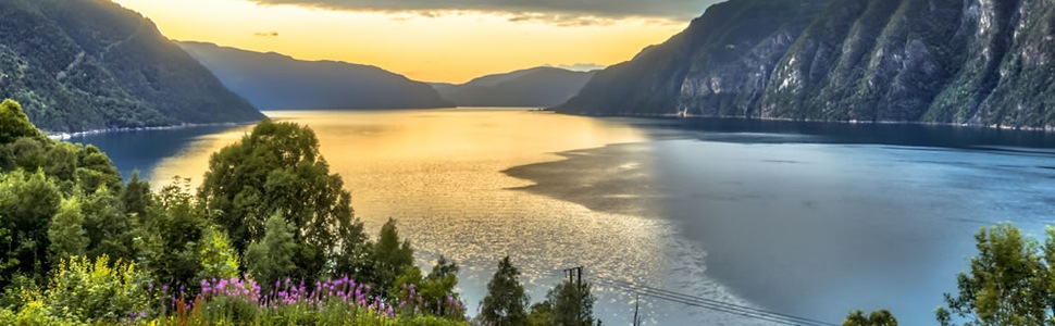 Reiseroute der Kreuzfahrt  NORWEGIAN FJORDS - PO Cruises