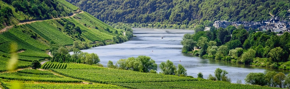 Reiseroute der Kreuzfahrt  Deutschland - Riverside