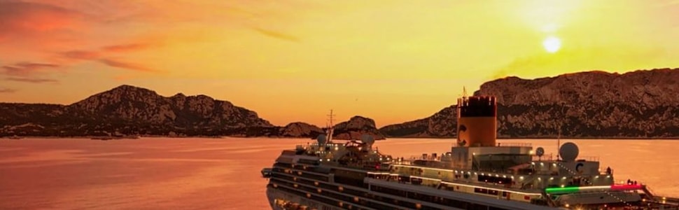 Reiseroute der Kreuzfahrt  Italien, Frankreich, Spanien - Costa Kreuzfahrten